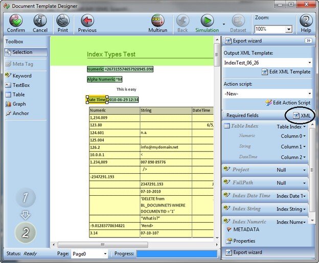 DocumentTemplate Designing