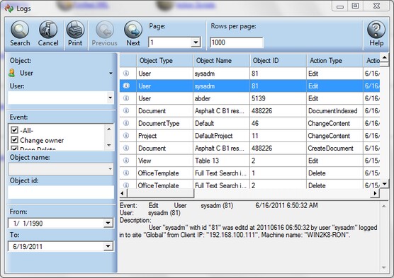 SDMSLogs_SearchNView